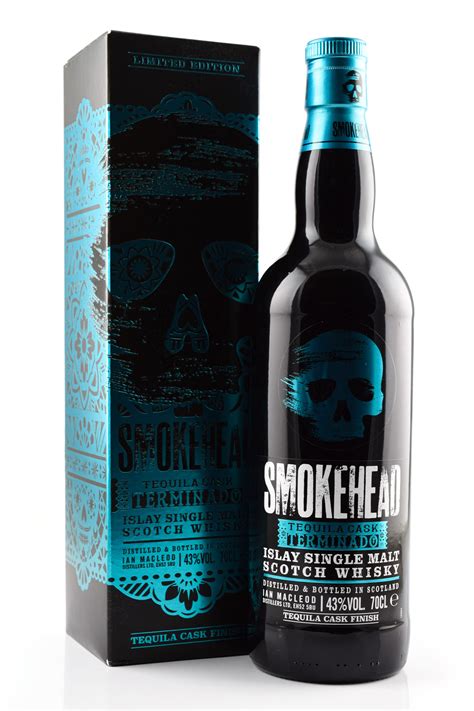 smokehead tequila cask terminado.